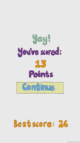 Screenshot 6: End of game screen.